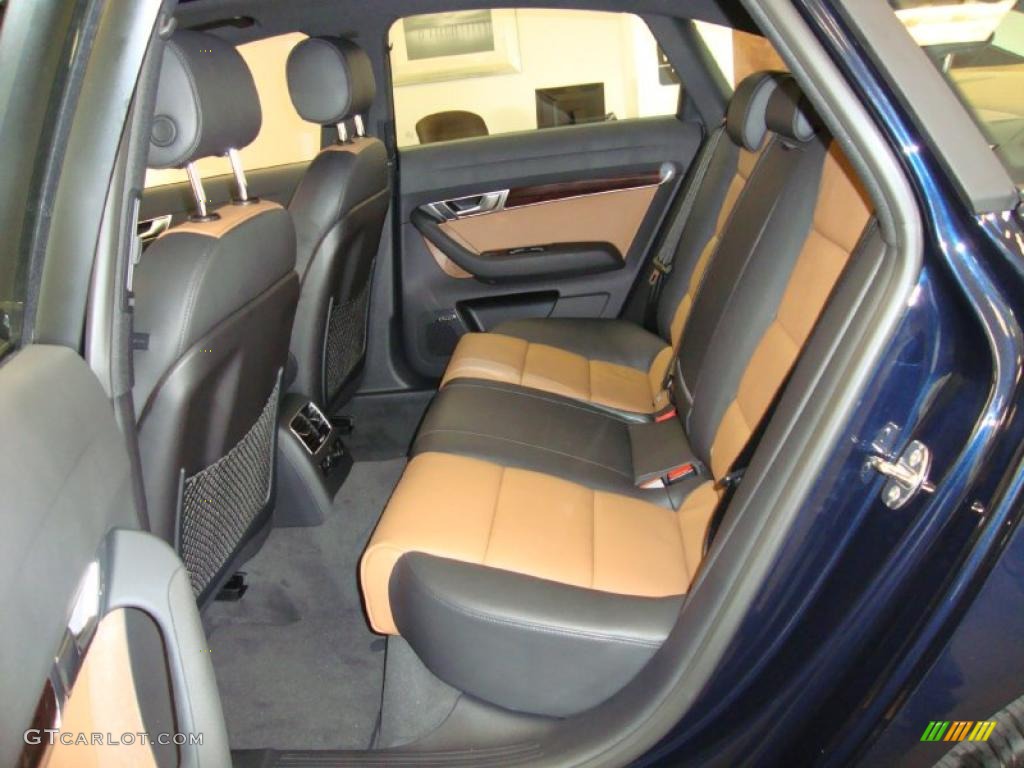 Amaretto/Black Interior 2011 Audi A6 3.0T quattro Sedan Photo #37910741