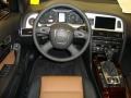 Amaretto/Black Steering Wheel Photo for 2011 Audi A6 #37910797