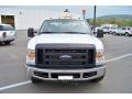 2008 Oxford White Ford F350 Super Duty XLT SuperCab Chassis  photo #2