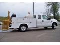 2008 Oxford White Ford F350 Super Duty XLT SuperCab Chassis  photo #31