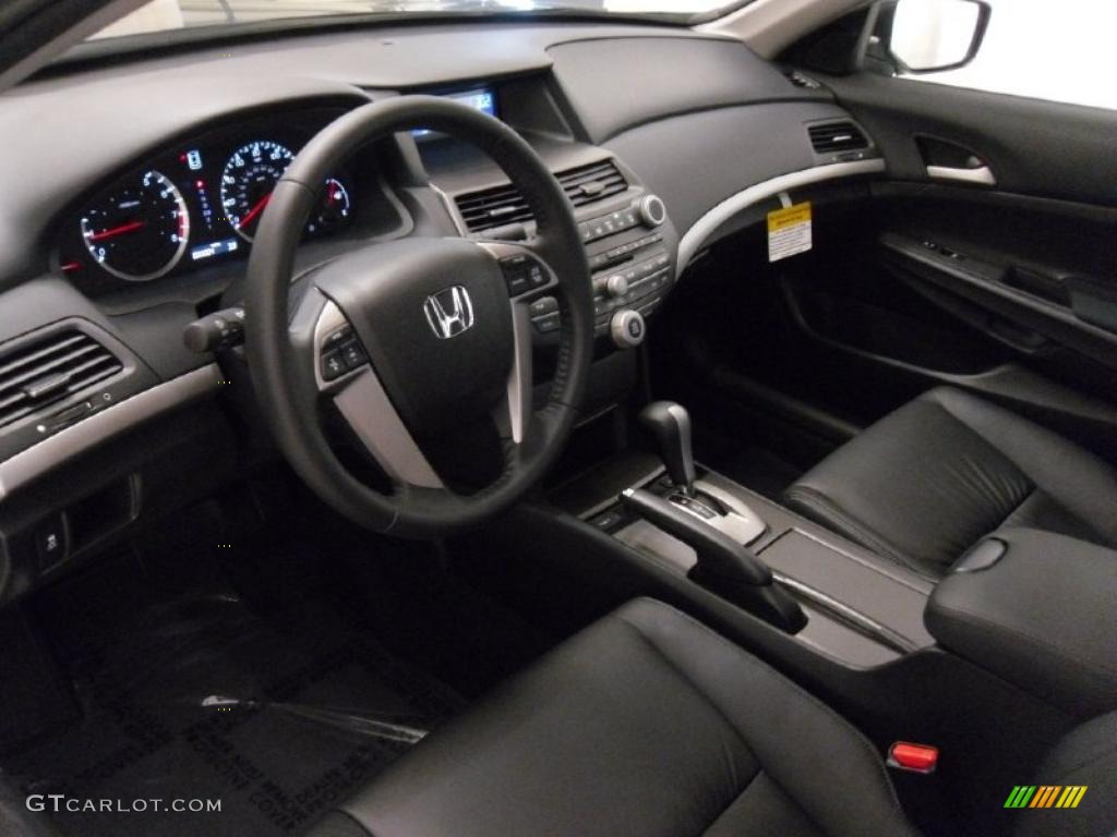 Black Interior 2011 Honda Accord SE Sedan Photo #37911661