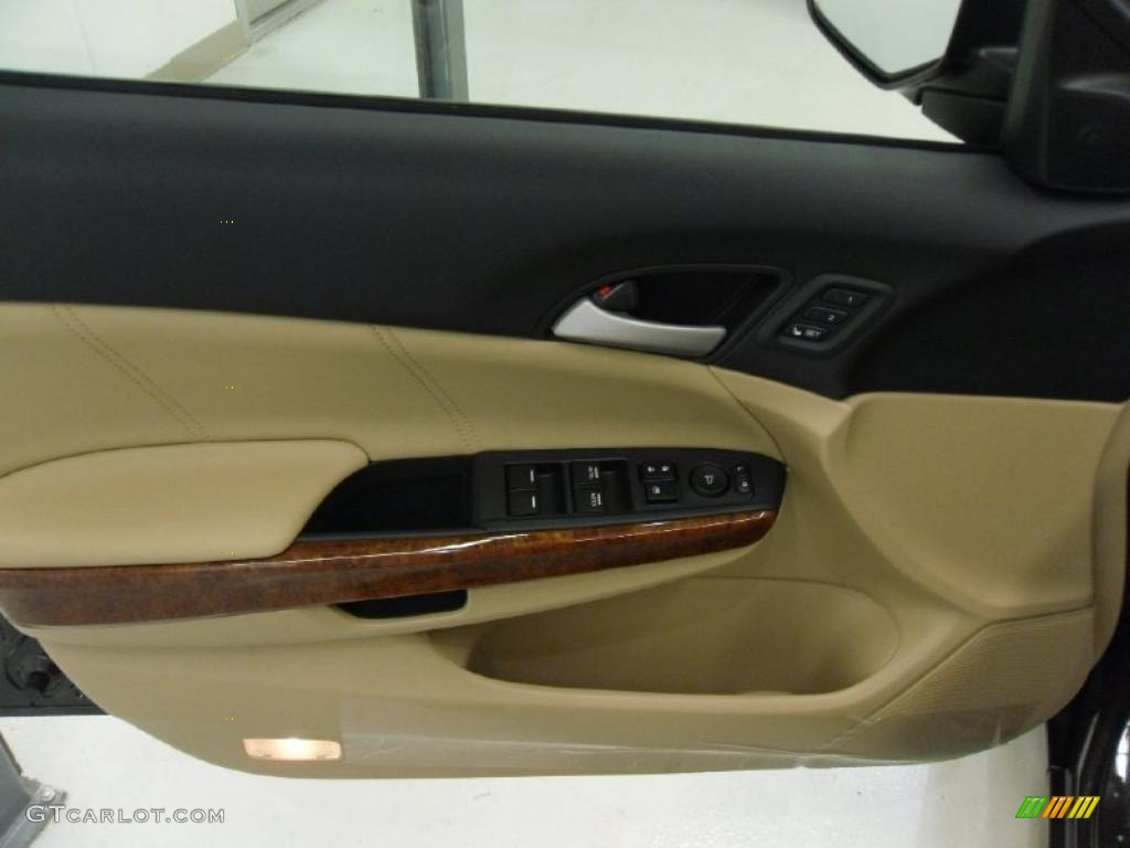 2011 Accord EX-L V6 Sedan - Dark Amber Metallic / Ivory photo #11