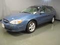 2002 Blue Metallic Ford Taurus SE Wagon  photo #1