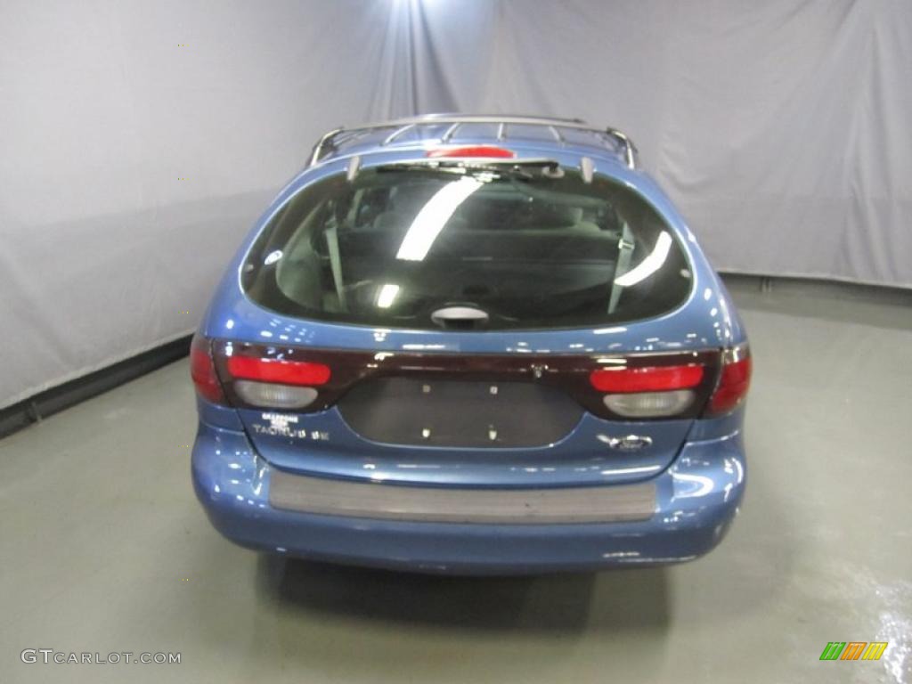 2002 Taurus SE Wagon - Blue Metallic / Medium Graphite photo #7