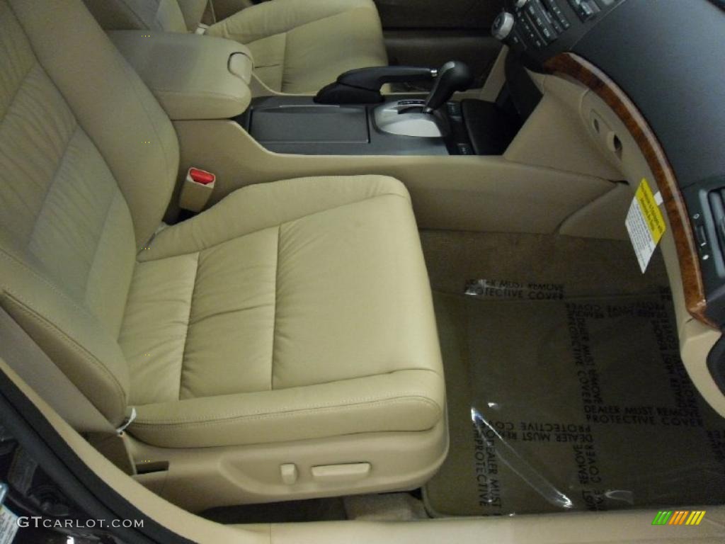 2011 Accord EX-L V6 Sedan - Dark Amber Metallic / Ivory photo #25