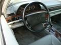 Grey 1991 Mercedes-Benz S Class 560 SEL Interior Color