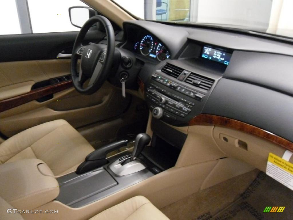 2011 Accord EX-L V6 Sedan - Dark Amber Metallic / Ivory photo #27
