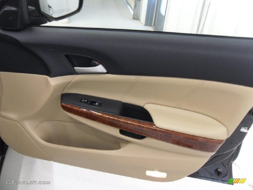 2011 Accord EX-L V6 Sedan - Dark Amber Metallic / Ivory photo #28