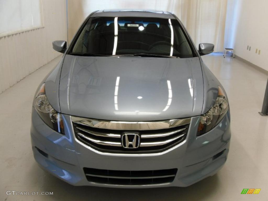 2011 Accord EX-L V6 Sedan - Celestial Blue Metallic / Black photo #6