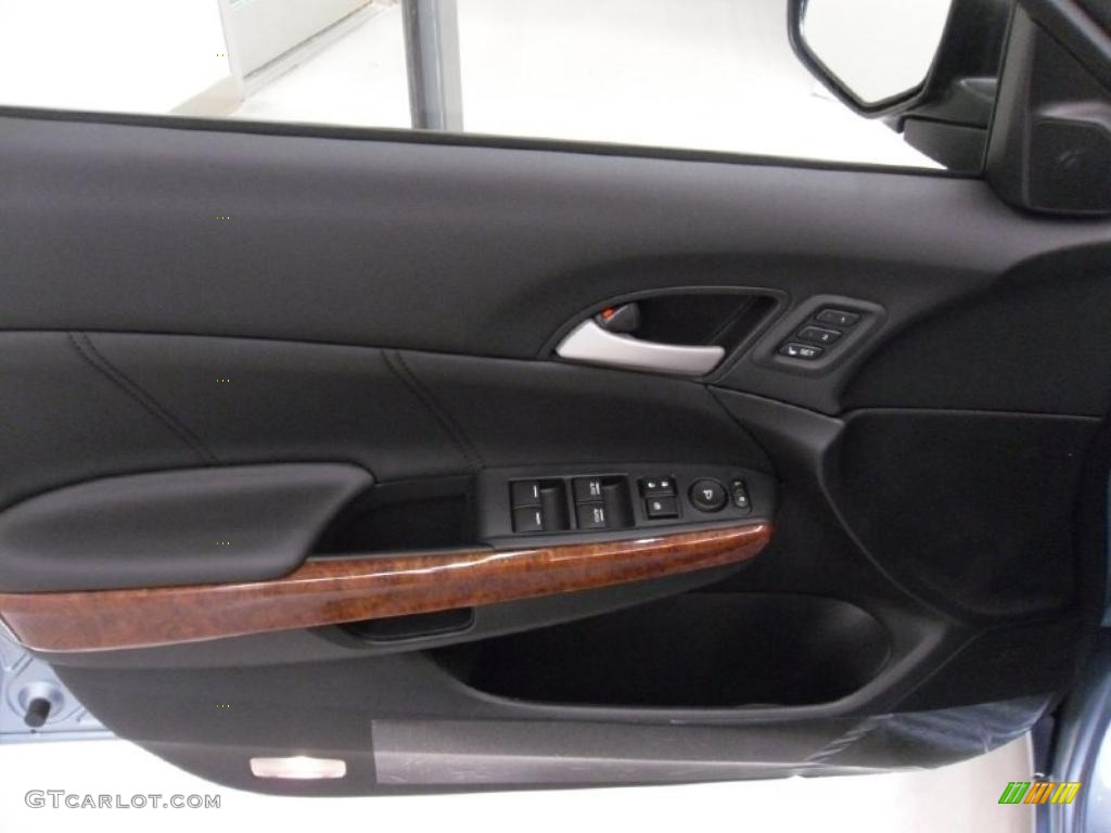 2011 Accord EX-L V6 Sedan - Celestial Blue Metallic / Black photo #11
