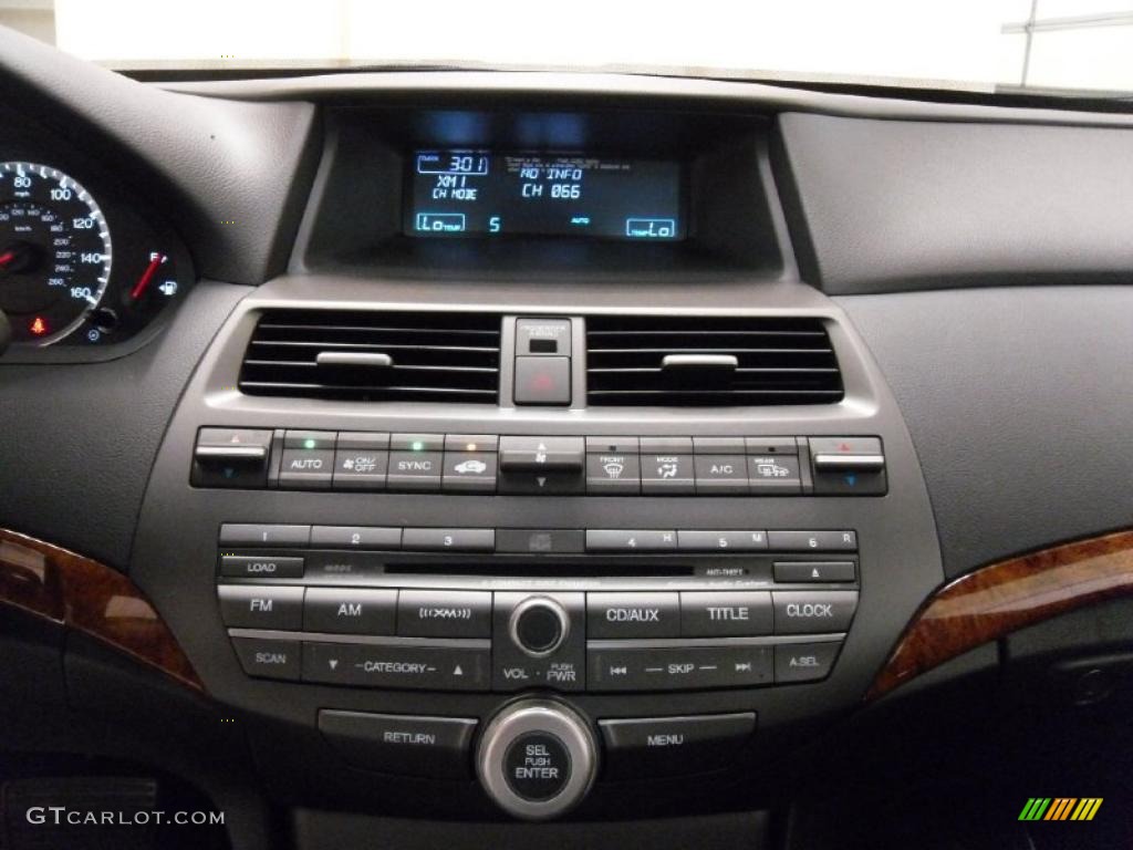 2011 Accord EX-L V6 Sedan - Celestial Blue Metallic / Black photo #13