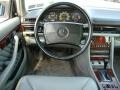Grey 1991 Mercedes-Benz S Class 560 SEL Steering Wheel