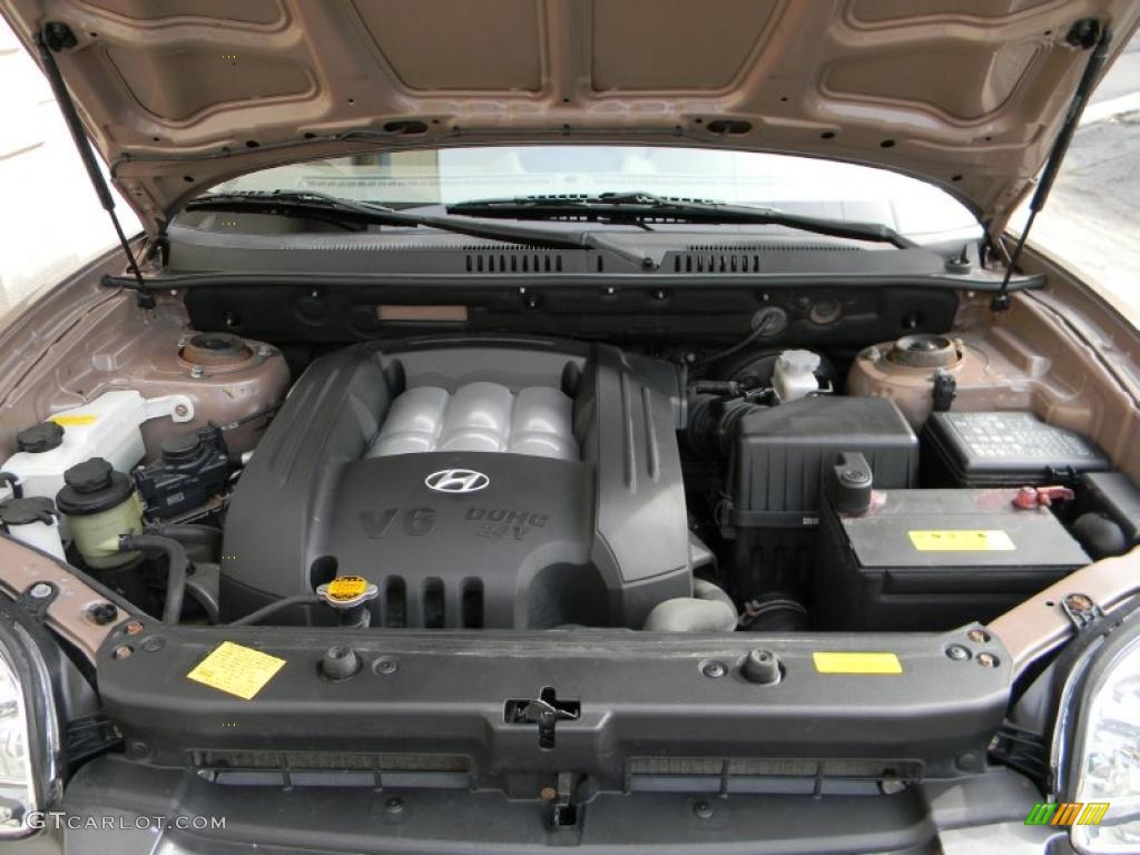 2005 Hyundai Santa Fe GLS 4WD Engine Photos