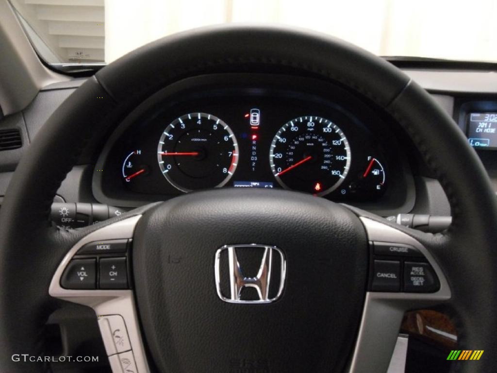 2011 Accord EX-L V6 Sedan - Celestial Blue Metallic / Black photo #16