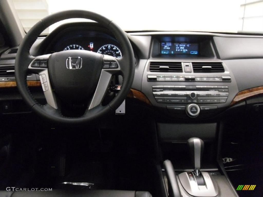 2011 Accord EX-L V6 Sedan - Celestial Blue Metallic / Black photo #21