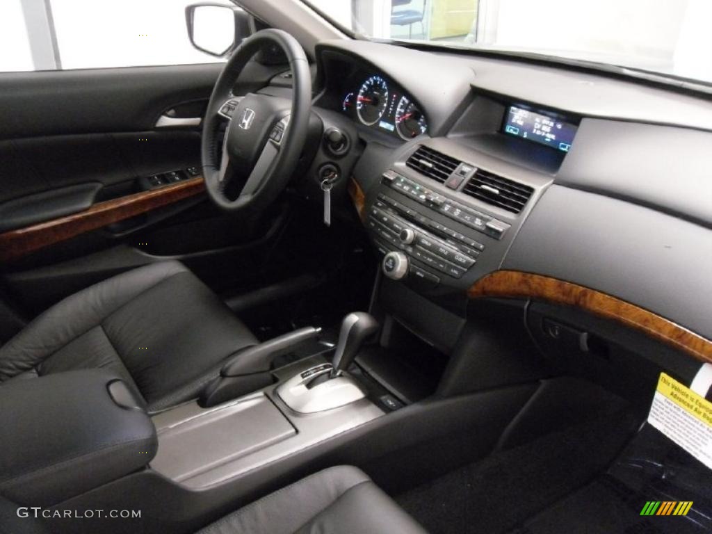 2011 Accord EX-L V6 Sedan - Celestial Blue Metallic / Black photo #27