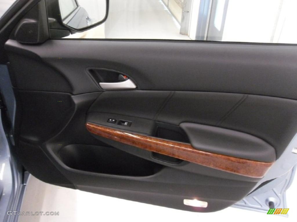 2011 Accord EX-L V6 Sedan - Celestial Blue Metallic / Black photo #28