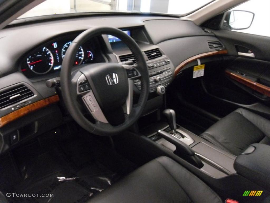 2011 Accord EX-L V6 Sedan - Celestial Blue Metallic / Black photo #33