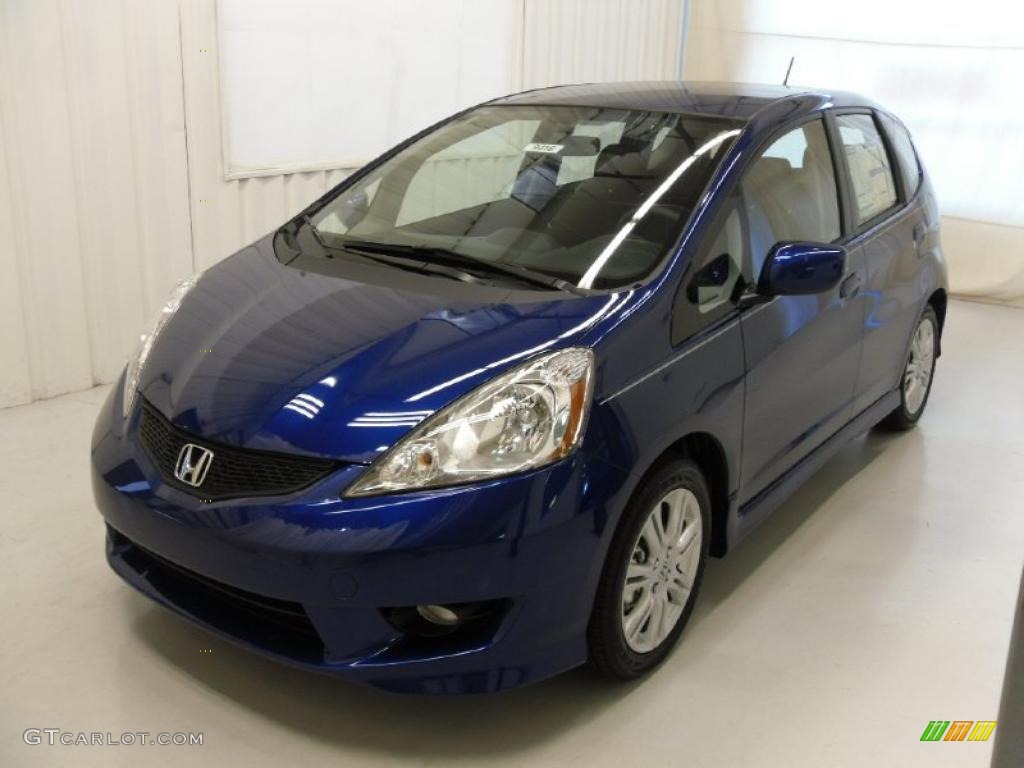 Blue Sensation Pearl Honda Fit