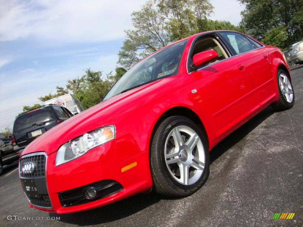 Misano Red Pearl Audi A4