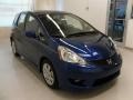 2010 Blue Sensation Pearl Honda Fit Sport  photo #6