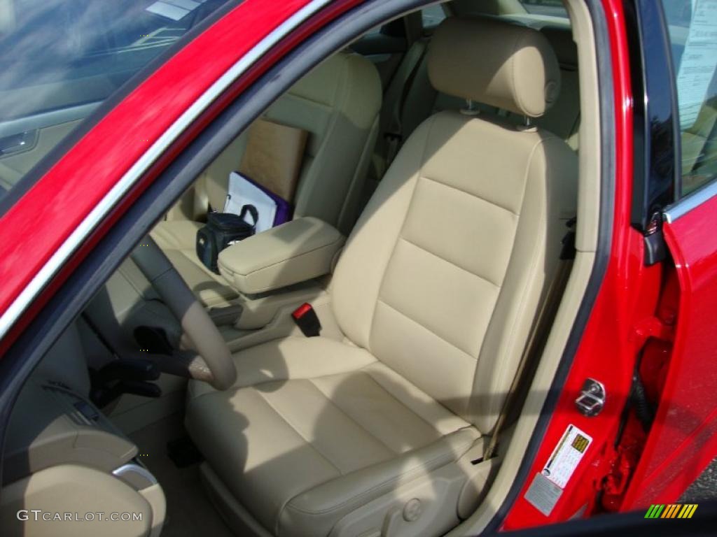 2008 A4 2.0T quattro Sedan - Misano Red Pearl / Beige photo #17