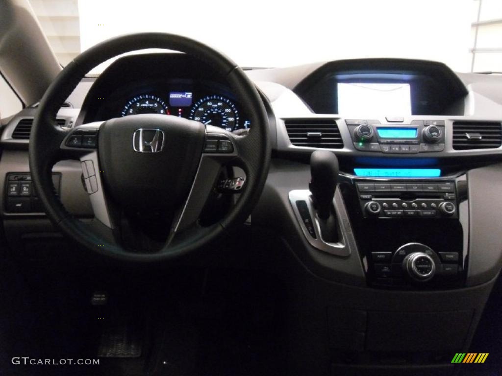 Gray Interior 2011 Honda Odyssey EX-L Photo #37913974