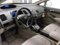 Beige 2011 Honda Civic LX Sedan Interior Color