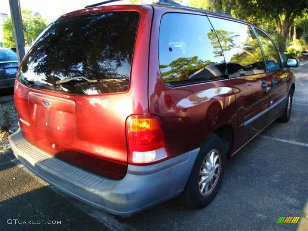 1999 Windstar LX - Cabernet Red Metallic / Medium Graphite photo #2