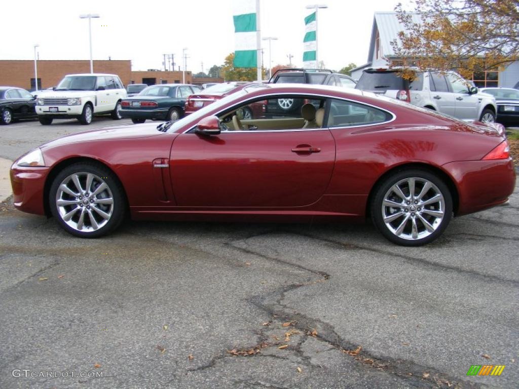 Claret Red Metallic 2010 Jaguar XK XK Coupe Exterior Photo #37915378