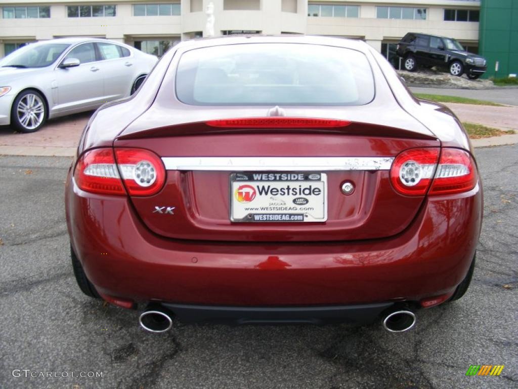 Claret Red Metallic 2010 Jaguar XK XK Coupe Exterior Photo #37915414