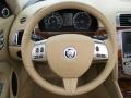 Caramel 2010 Jaguar XK XK Convertible Steering Wheel