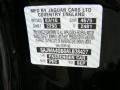 PEC: Ebony Black 2010 Jaguar XK XK Convertible Color Code