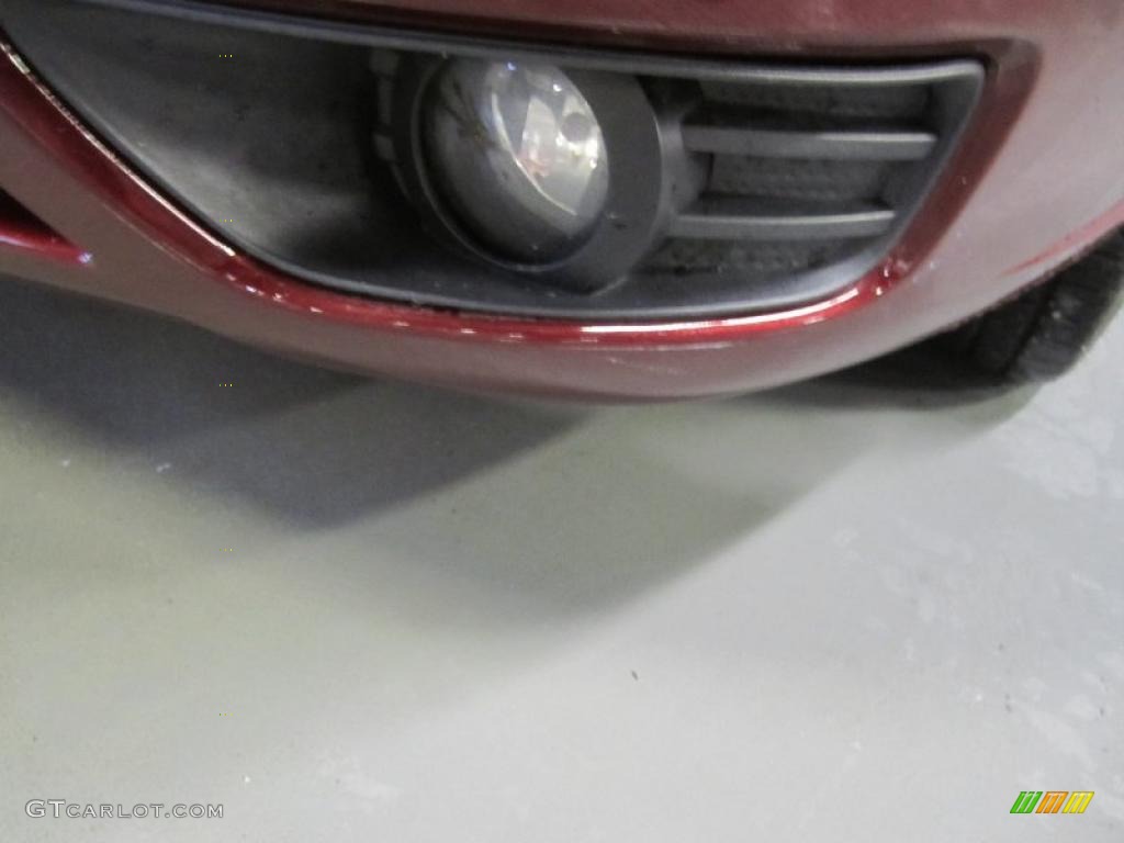 2007 Focus ZX4 SES Sedan - Dark Toreador Red Metallic / Charcoal/Light Flint photo #5