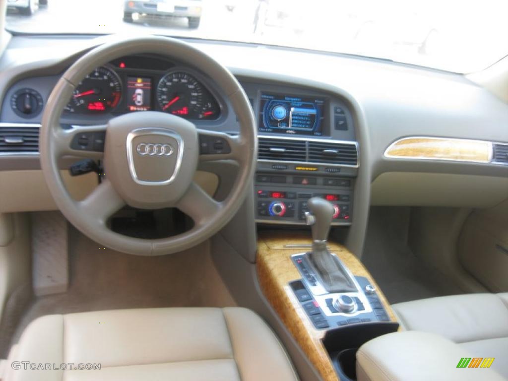 2006 A6 3.2 Sedan - Canyon Red Pearl / Beige photo #22