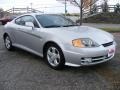 Super Silver 2003 Hyundai Tiburon Standard Tiburon Model Exterior