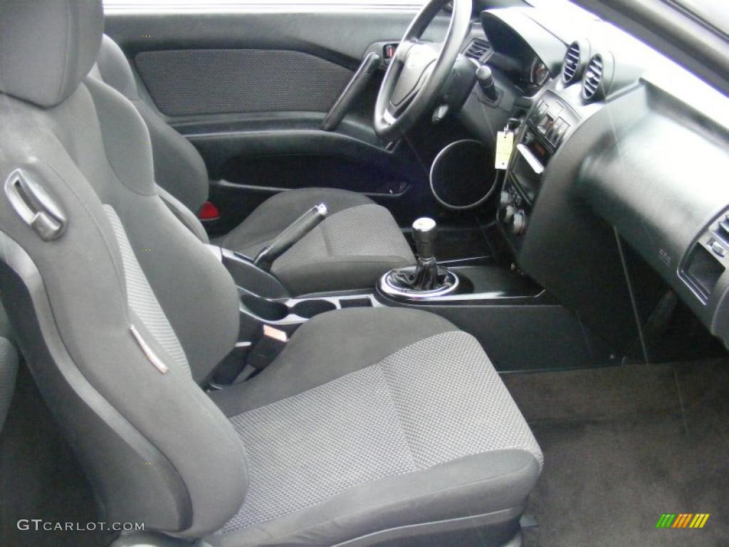 Black Interior 2003 Hyundai Tiburon Standard Tiburon Model Photo #37917738