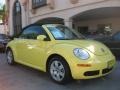 Sunflower Yellow 2007 Volkswagen New Beetle 2.5 Convertible