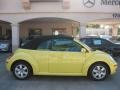 Sunflower Yellow - New Beetle 2.5 Convertible Photo No. 2