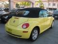 Sunflower Yellow - New Beetle 2.5 Convertible Photo No. 3