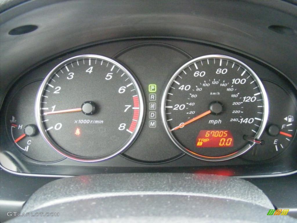2008 Mazda MAZDA6 i Touring Sedan Beige Dashboard Photo #37918290