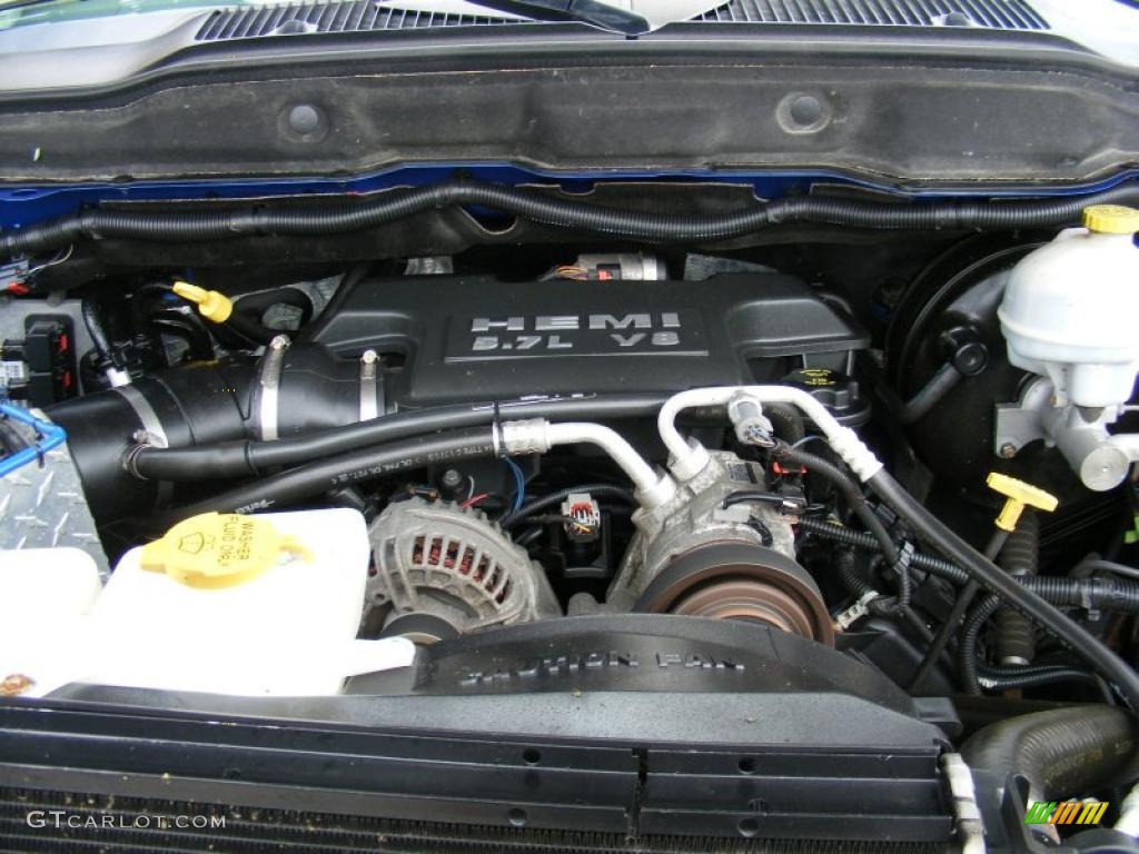 2007 Dodge Ram 2500 SLT Quad Cab 4x4 5.7 Liter HEMI OHV 16-Valve V8 Engine Photo #37919078