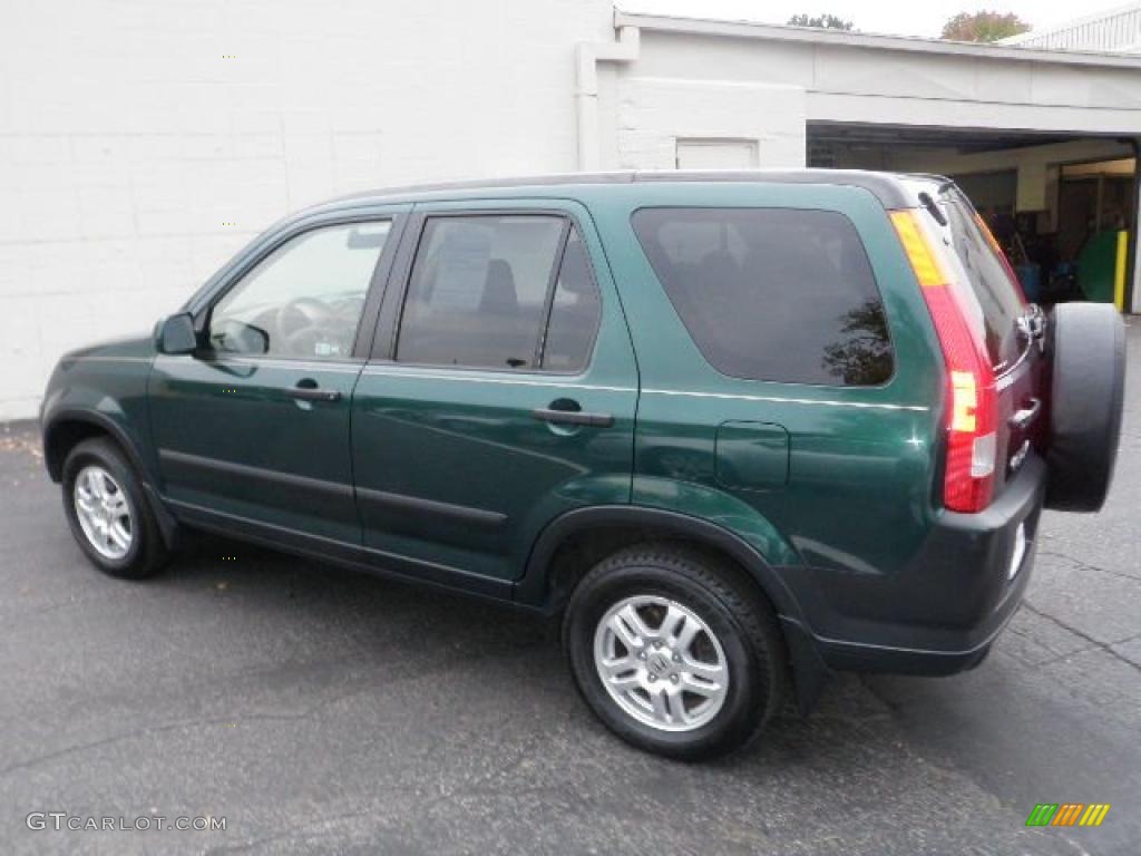 2003 CR-V EX 4WD - Clover Green Pearl / Saddle photo #2