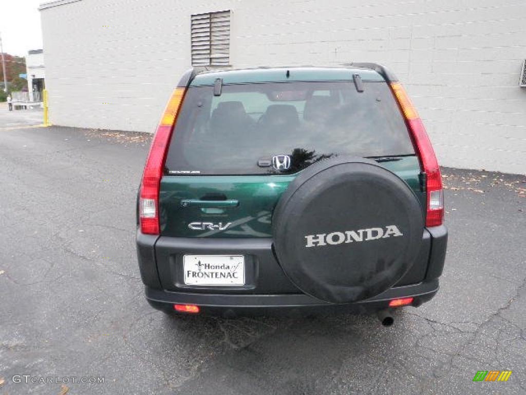 2003 CR-V EX 4WD - Clover Green Pearl / Saddle photo #3
