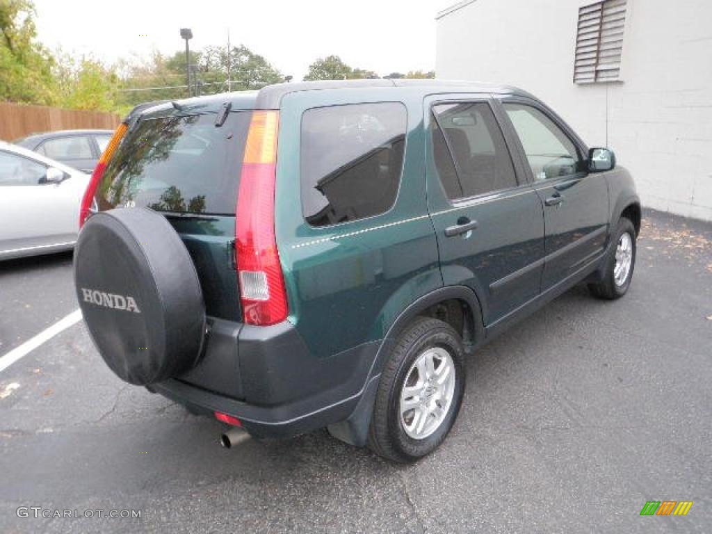 2003 CR-V EX 4WD - Clover Green Pearl / Saddle photo #4