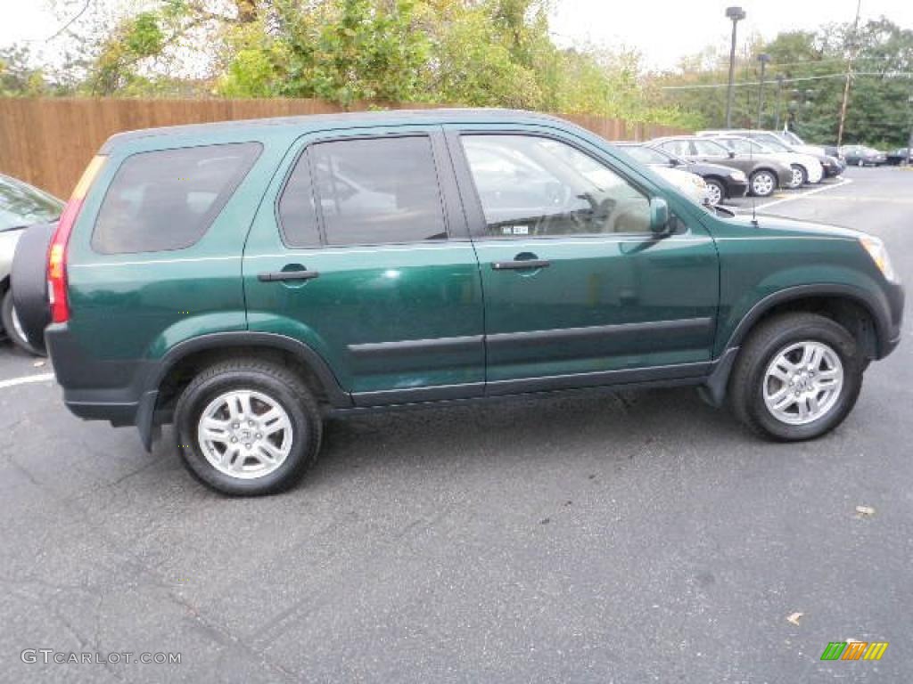 2003 CR-V EX 4WD - Clover Green Pearl / Saddle photo #5