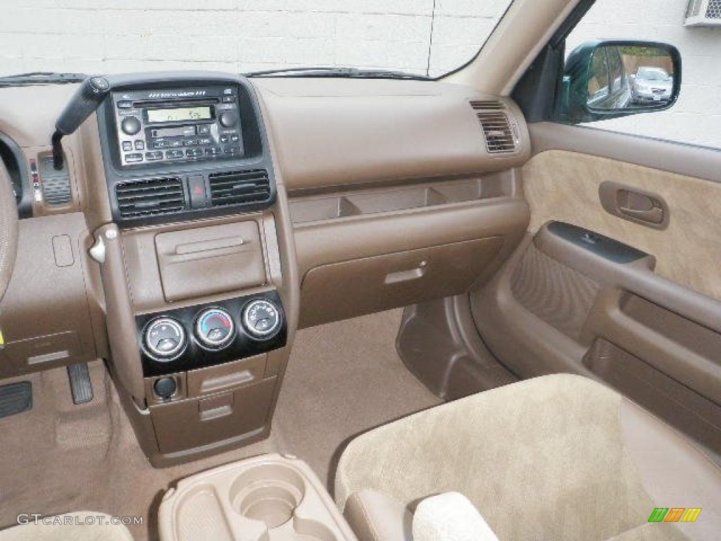 2003 CR-V EX 4WD - Clover Green Pearl / Saddle photo #12