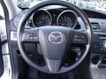 Black 2010 Mazda MAZDA3 i Touring 4 Door Steering Wheel