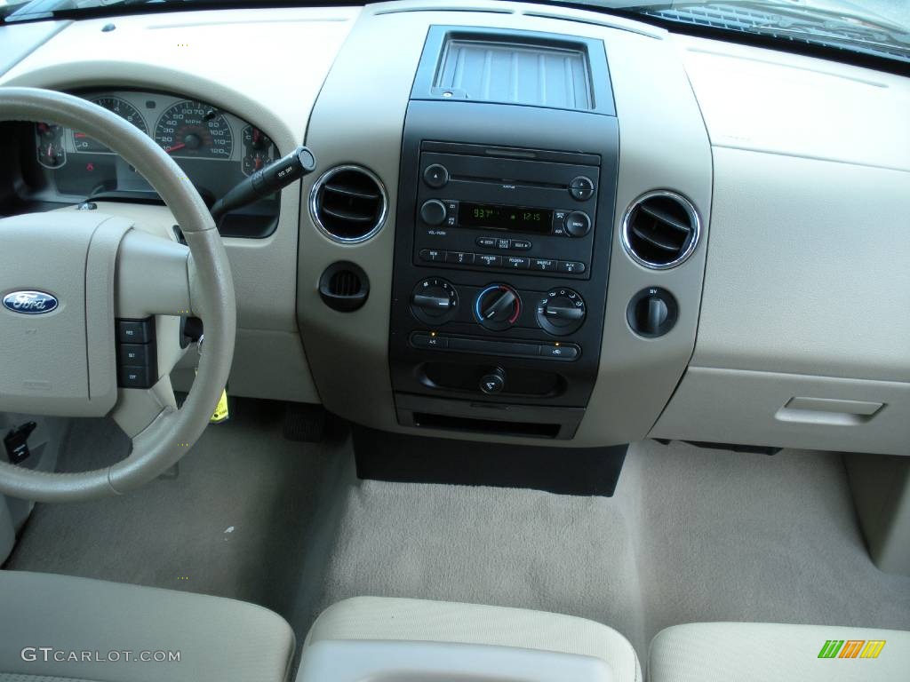 2007 F150 XLT SuperCab - Dark Stone Metallic / Tan photo #17