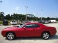 2009 Inferno Red Crystal Pearl Coat Dodge Challenger SE  photo #2